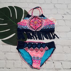 Girl beachwear Girl's bathing suit summer swimsuit girl bikini bottoms top